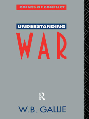 cover image of Understanding War